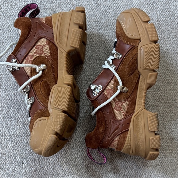 Gucci Flashtrek Kids Sneakers US size 1 - Picture 8 of 11